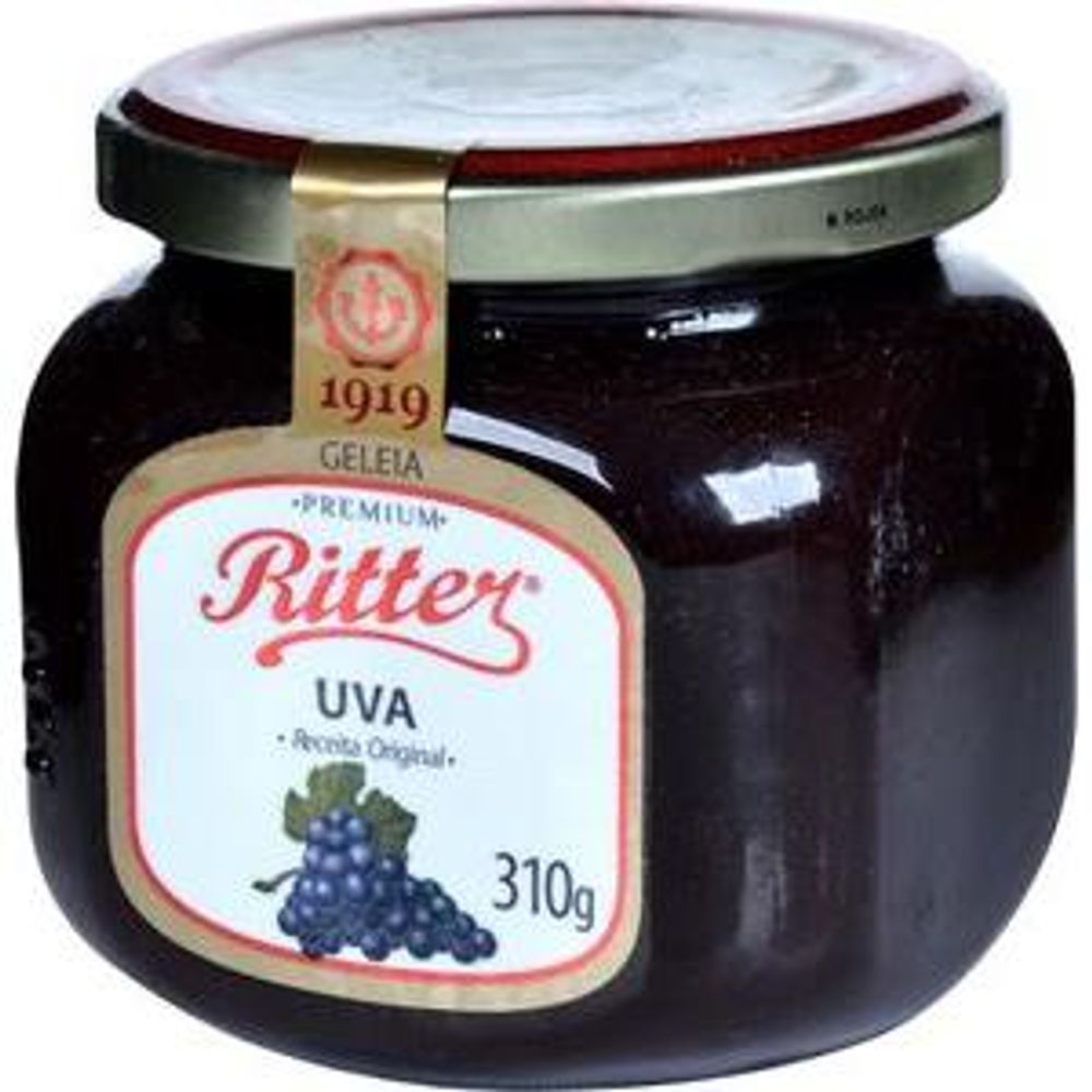 Geleia Tradicional de Uva 400g - Ritter Alimentos