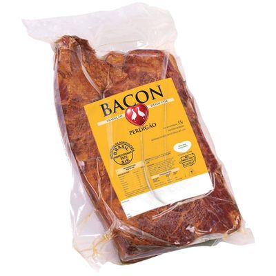 Bacon Perdigão Sem Costa Defumado Em Manta Kg Super Bacon Perdigão Sem Costa Defumado Em Manta Kg Super