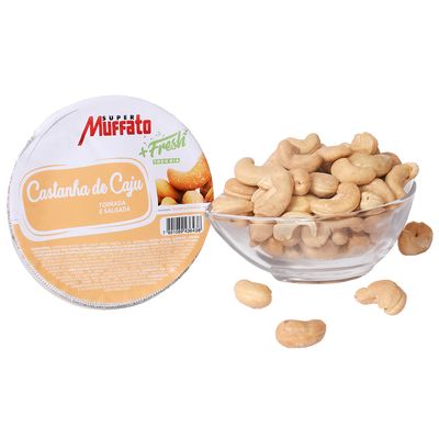 Castanha de Caju Super Muffato Torrada e Salgada 130g Menor preço em Castanha de Caju Super Muffato Torrada e Salgada 130g