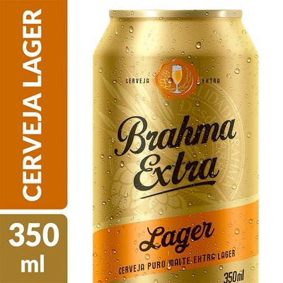Cerveja Brahma Extra Lager Puro Malte Lata 350ml é ruim? Cerveja Brahma Extra Lager Puro Malte Lata 350ml é boa?