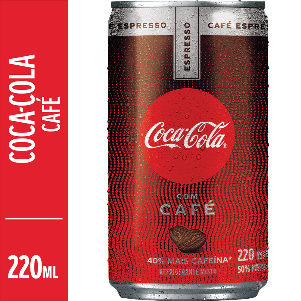 Refrigerante Coca Cola Plus Café Espresso 220ml - Super Muffato Delivery