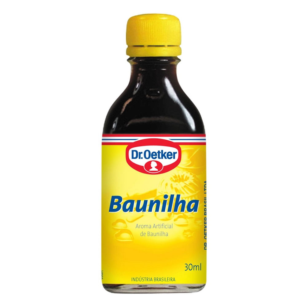 Essência Dr Oetker Baunilha Vidro 30ml