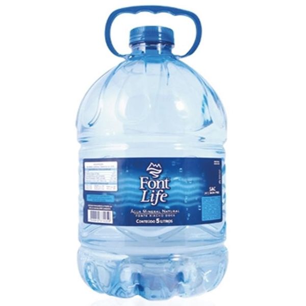 Água Minera Font Life Natural Sem Gás 5L