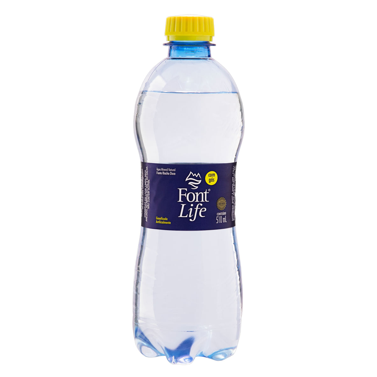 Água Mineral Font Life Natural Com Gás 510ml