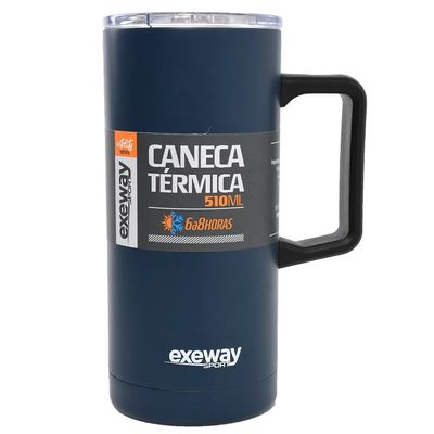 Caneca Térmica Exeway 510ml, Azul é ruim? Caneca Térmica Exeway 510ml, Azul é boa?