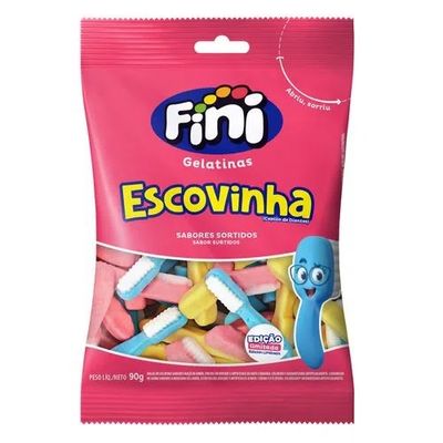 Bala Fini Gel Escovinha 90g é ruim? Bala Fini Gel Escovinha 90g é boa?