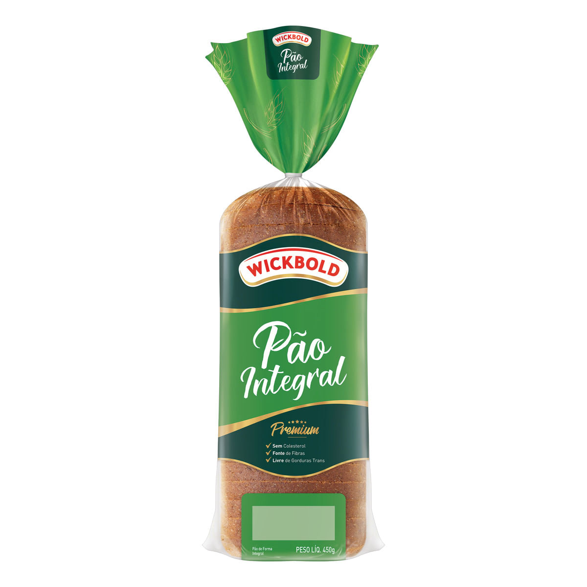 Pão de Forma Wickbold Integral 450g