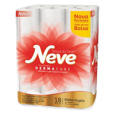 Papel Higiênico Neve Toque da Seda Folha Dupla Neutro 20m com 18un é ruim? Papel Higiênico Neve Toque da Seda Folha Dupla Neutro 20m com 18un é boa?