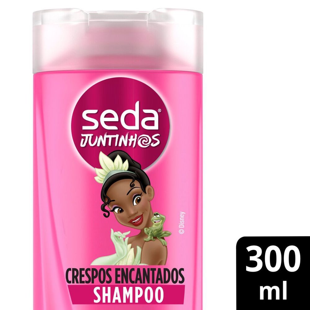 Shampoo Seda Juntinhos Crespos Encantados Tiana 300ml - Super Muffato  Delivery