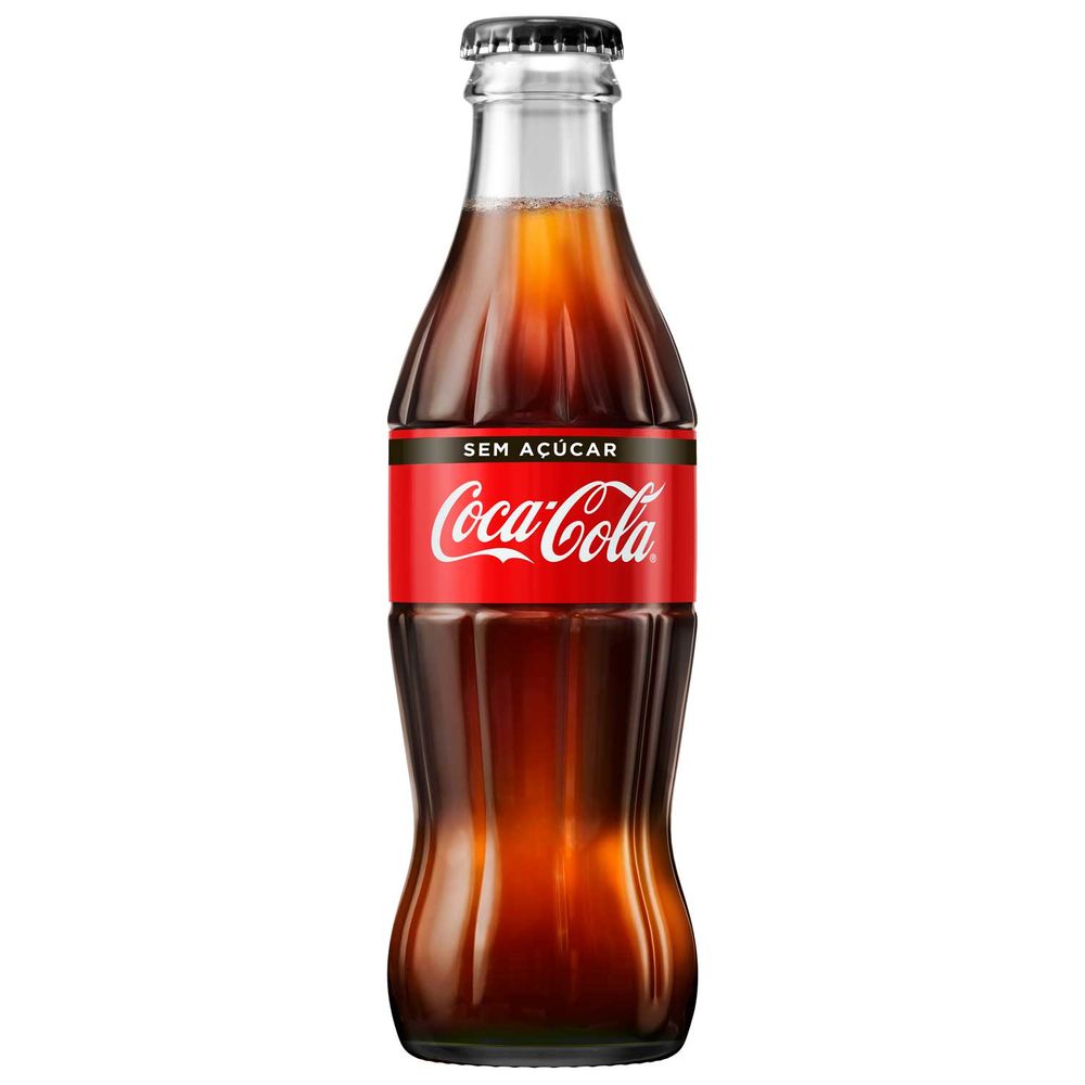 Refrigerante Coca-Cola Zero Garrafa 250ml