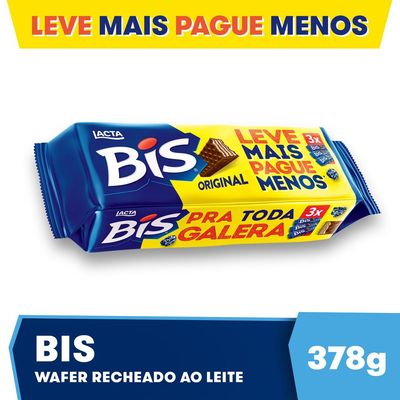 Chocolate Bis ao Leite 126g