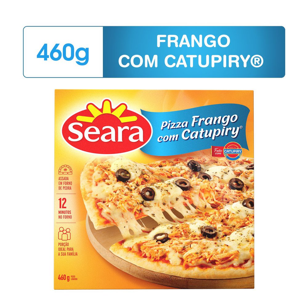 Super Pan Kids Mussarela ou Frango com Catupiry: Super Pizza Pan