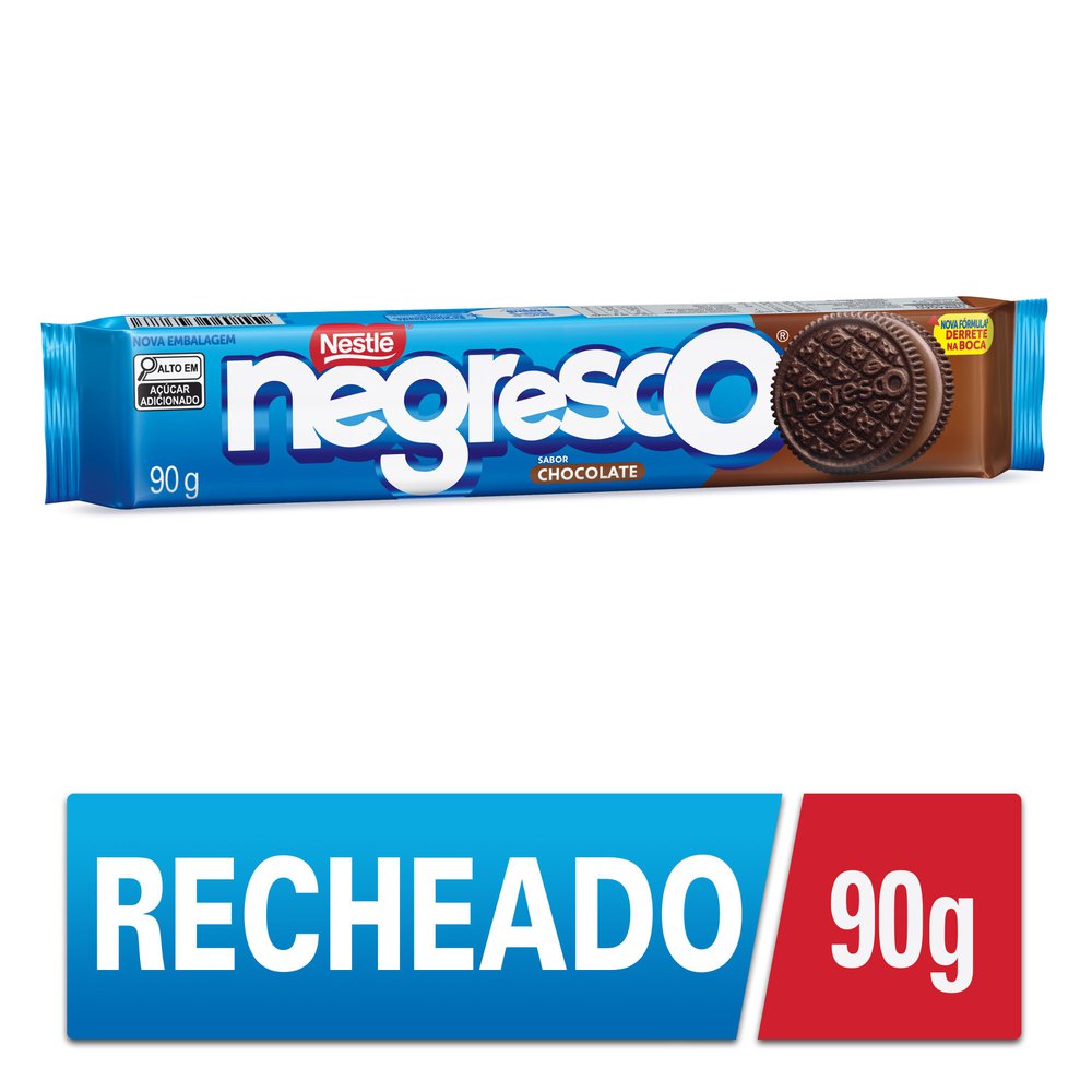 Biscoito Bauducco Recheados Chocolate 140g – Central Max Supermercados