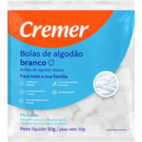 Algodão Cremer Bola 50g