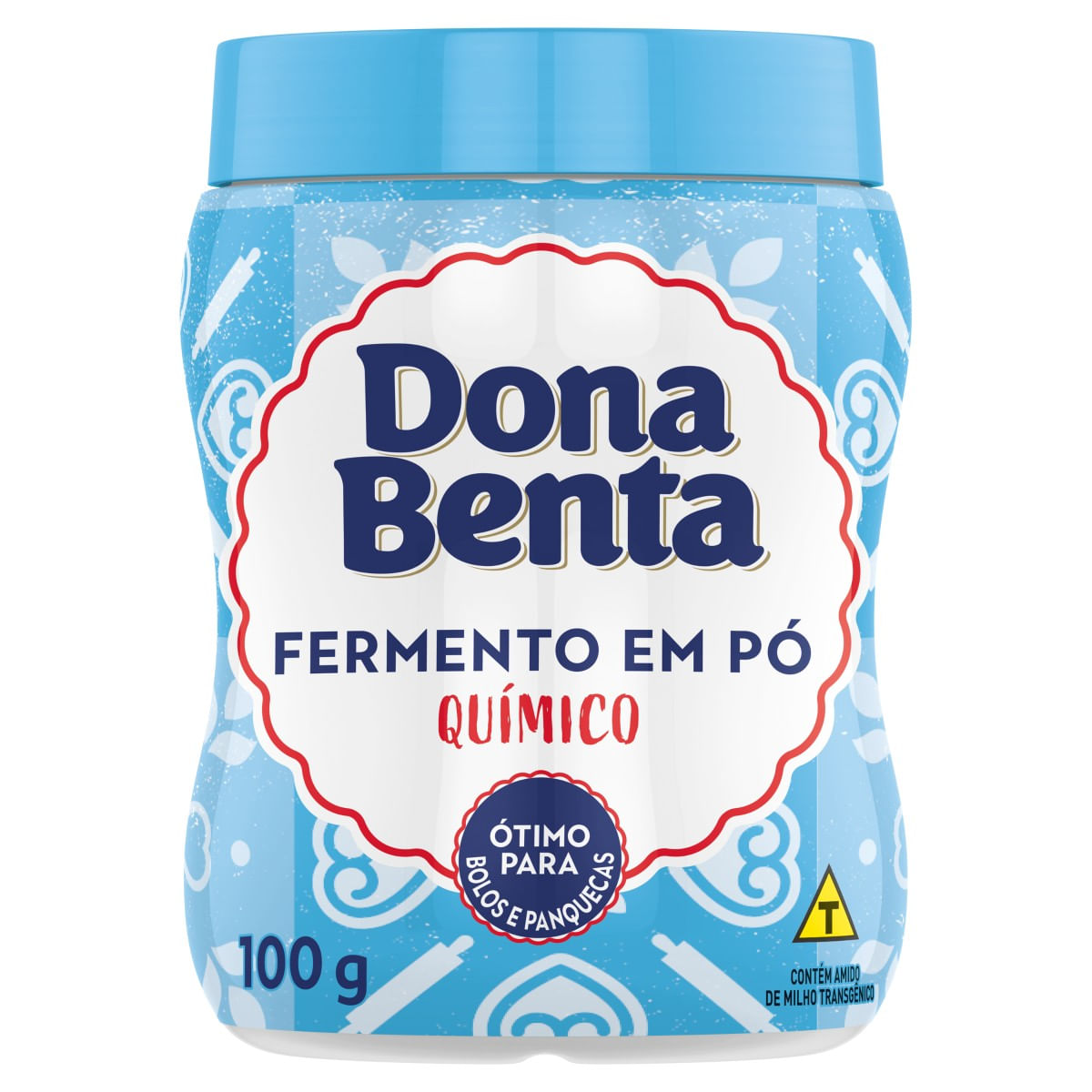 Fermento Químico em Pó Dona Benta Tradicional 100g