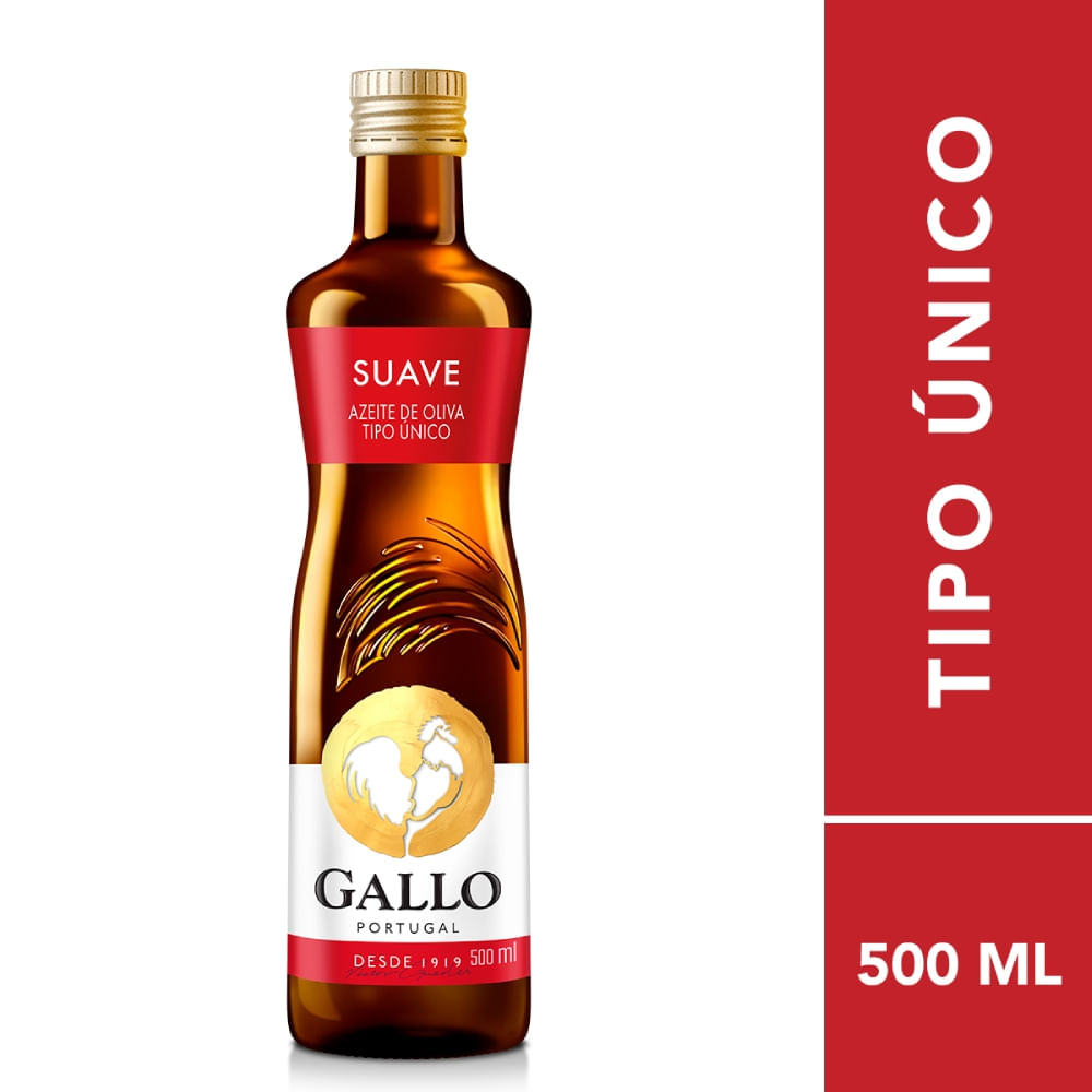 Azeite de Oliva Tipo Único Português Gallo Vidro 500ml