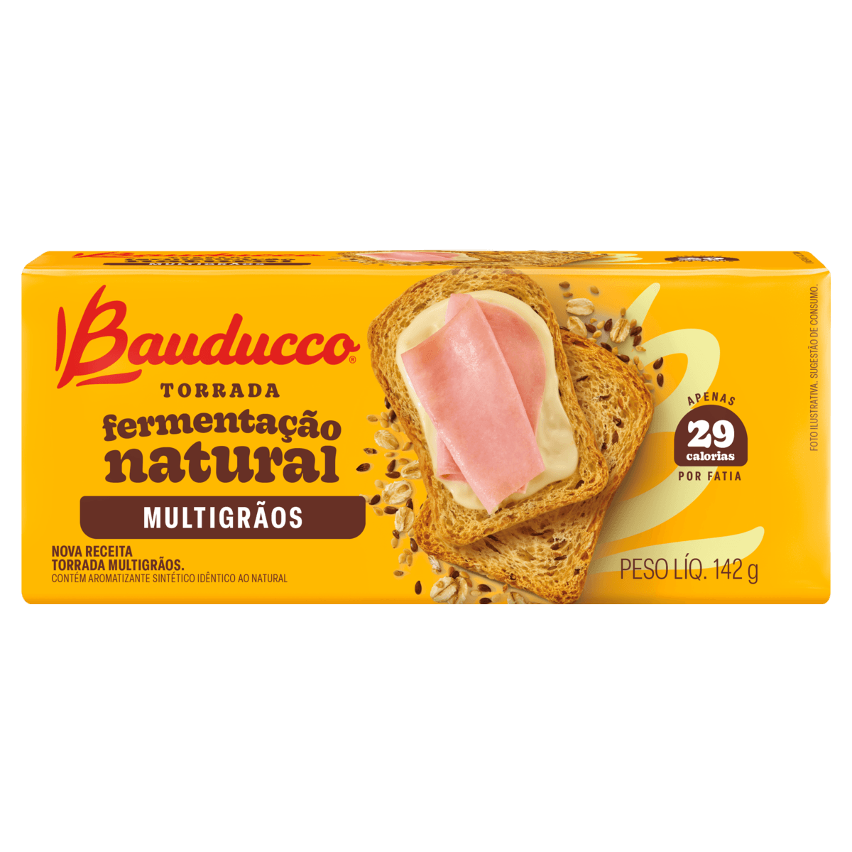Torrada Bauducco Multigrãos 142g