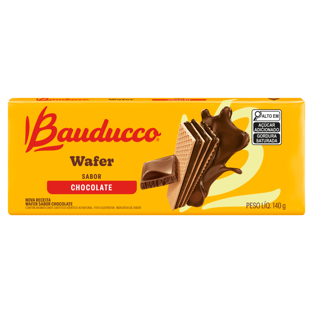 Wafer Bauducco Chocolate 140g