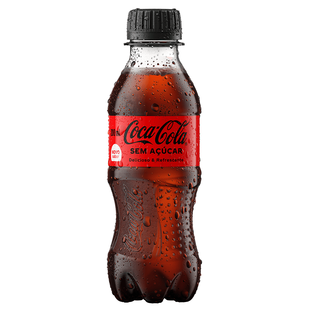 Refrigerante Coca-Cola Sem Açúcar Pet 200ml