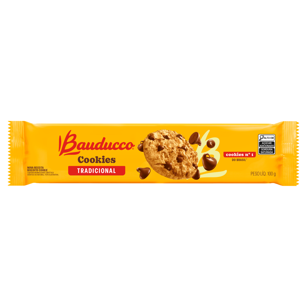Biscoito Cookie Tradicional Bauducco Pacote 100g