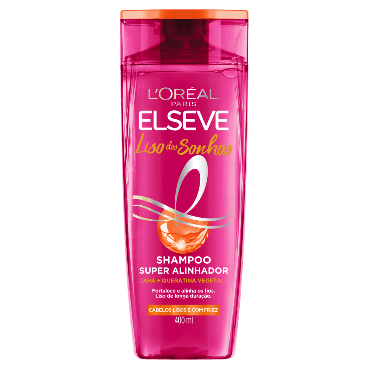 Shampoo Elseve Liso dos Sonhos Frasco 400ml