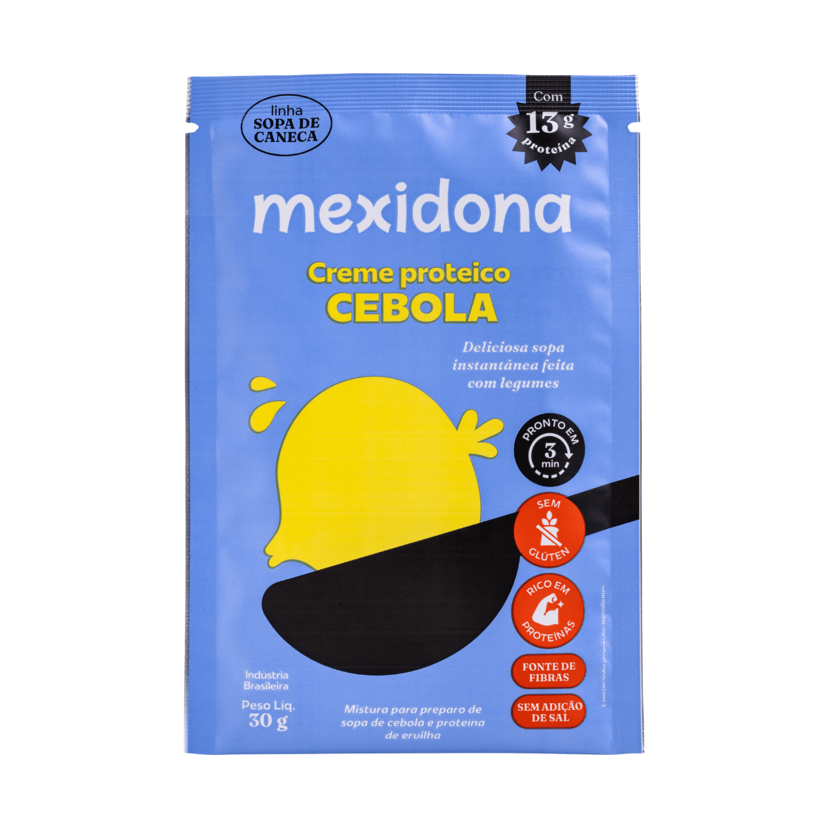 Sopa de Caneca Creme de Cebola proteíco 30g