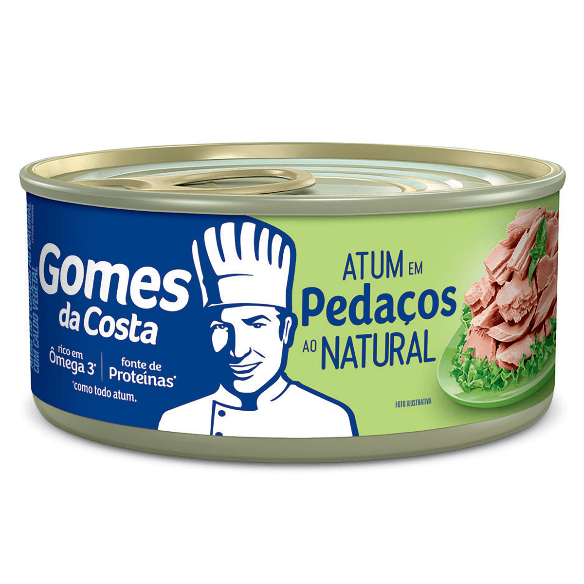 Atum em Pedaços ao Natural Gomes da Costa 170g
