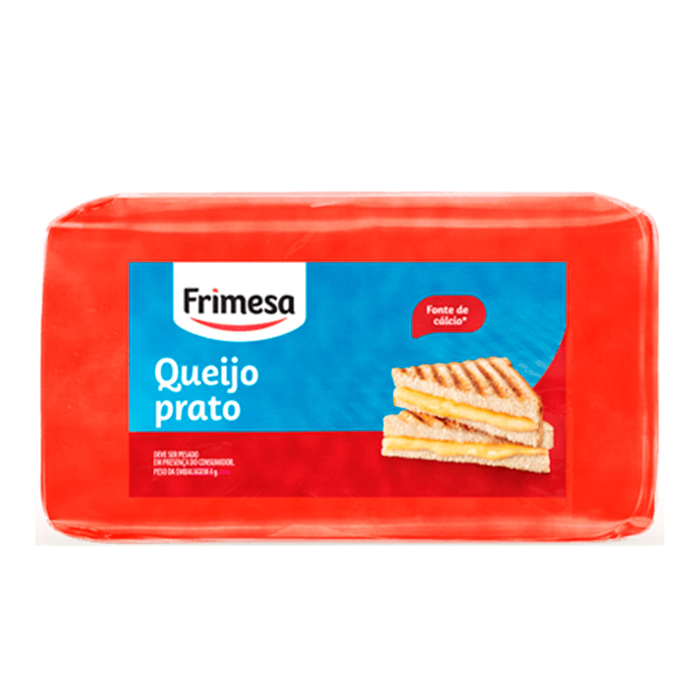 Queijo Prato Frimesa Metade Kg