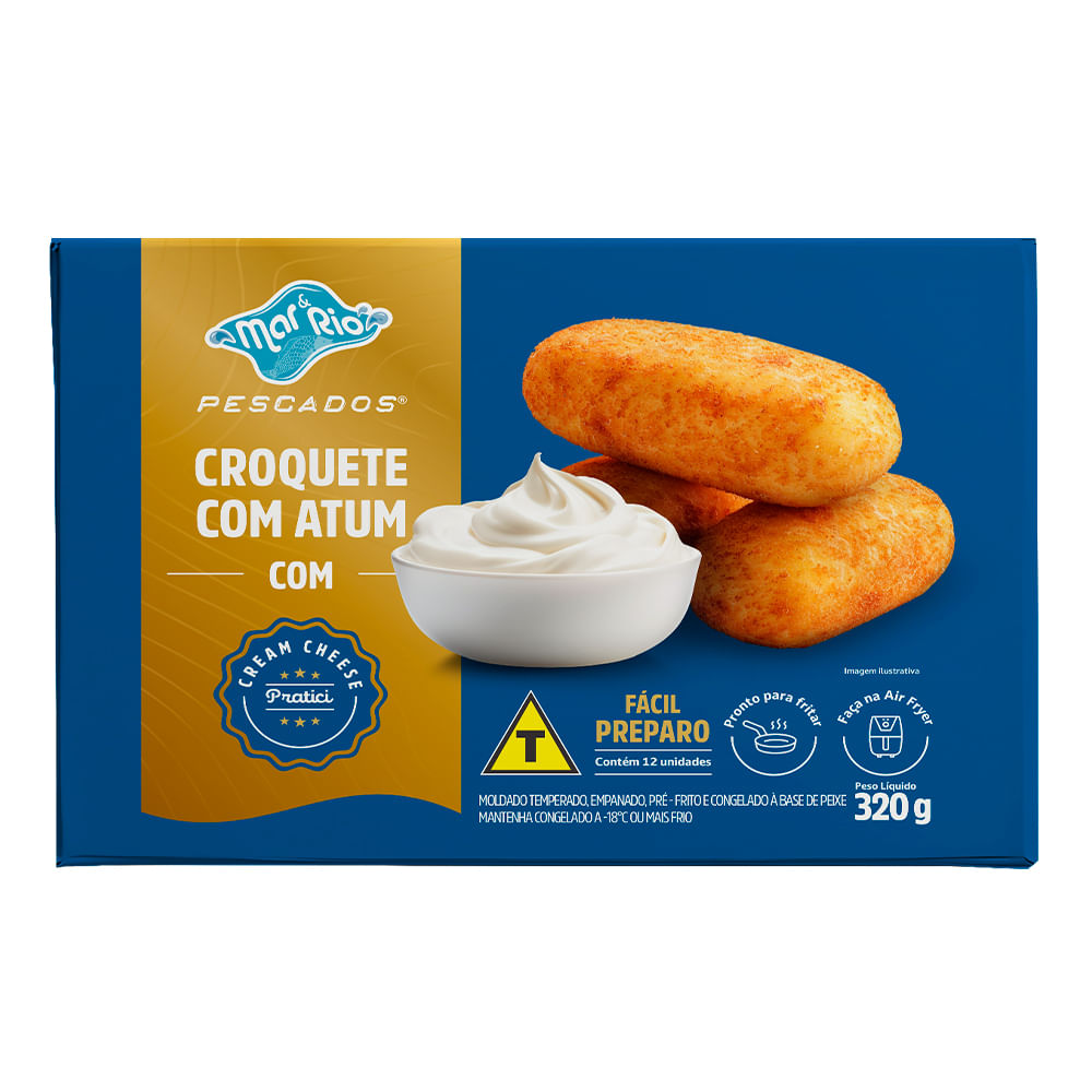 Croquete Mar E Rio Atum 320G
