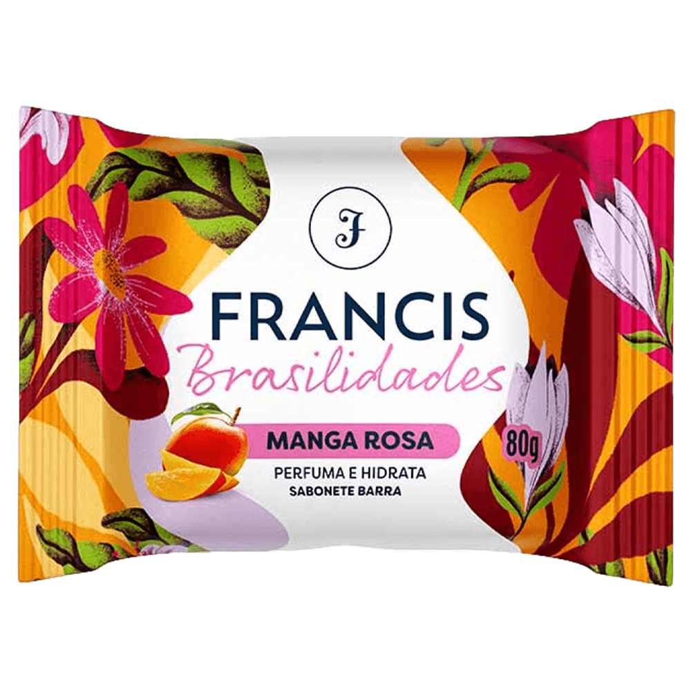 Sabonete Francis Brasilidades Manga Rosa 80g