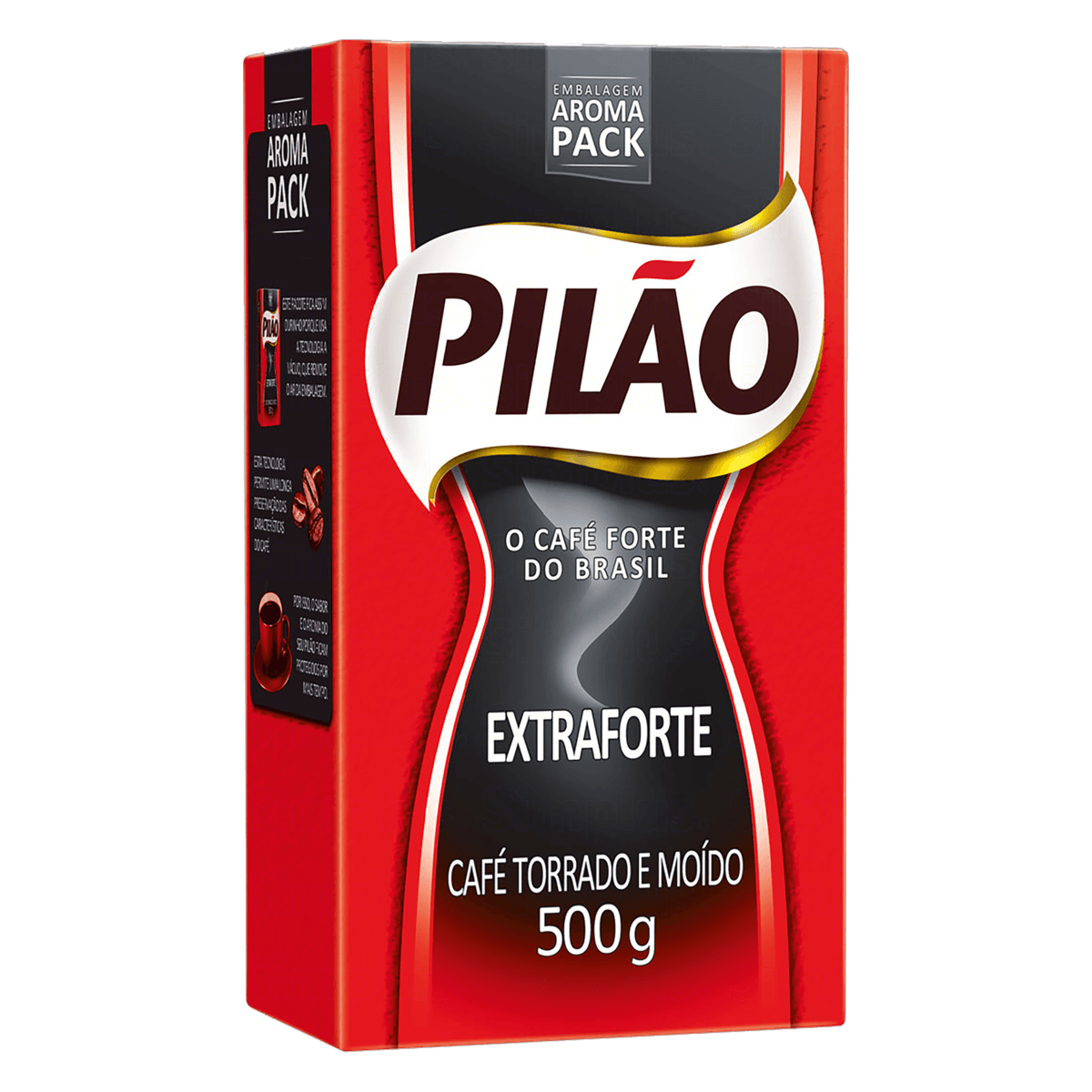Café Pilão Torrado E Moído Extra Forte Vácuo 500g