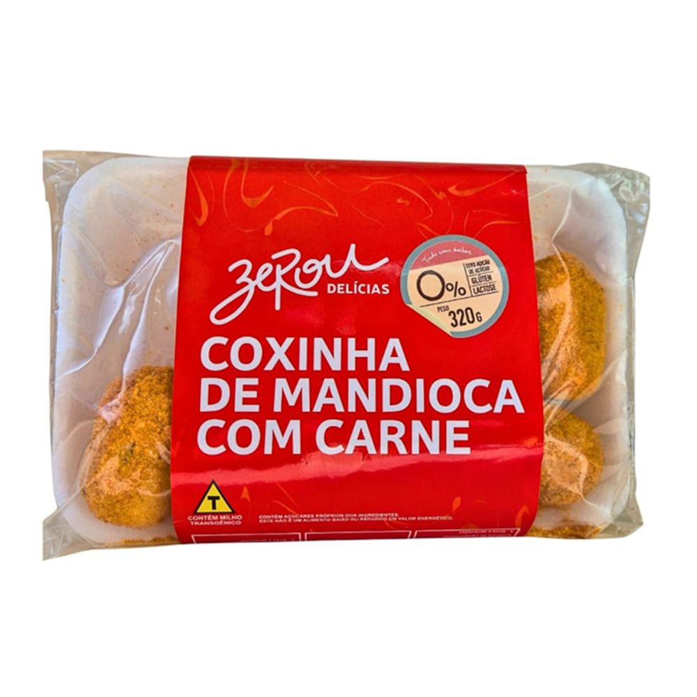 Coxinha Zerou Carne Sem Gluten 320g
