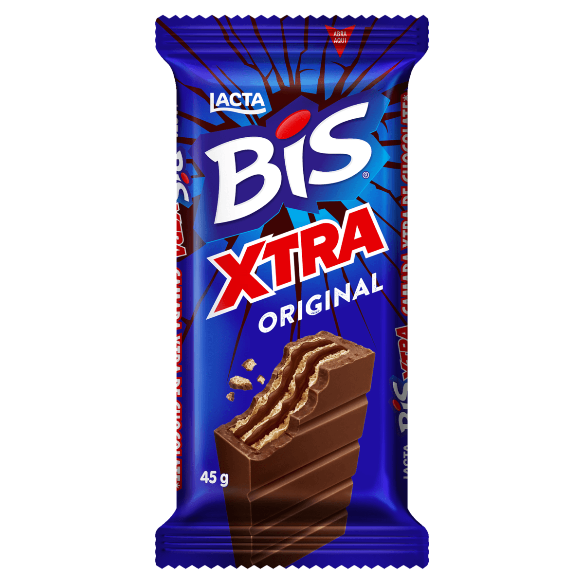 Bis Xtra Original Ao Leite 45g