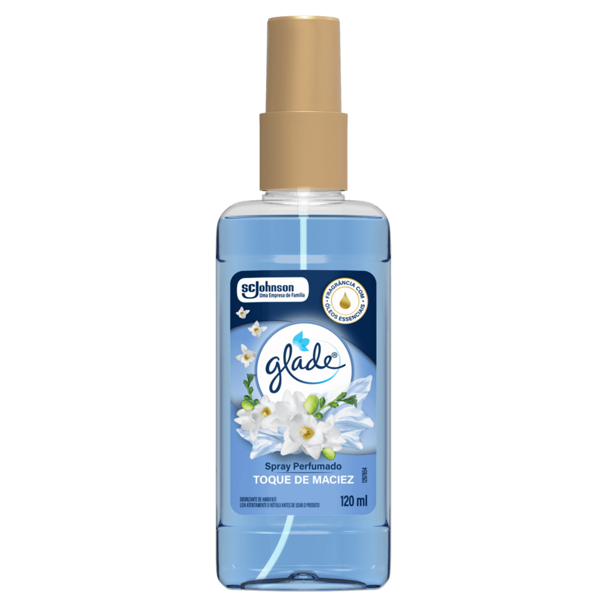 Desodorizador Glade Spray Perfumado Toque de Maciez 120ml