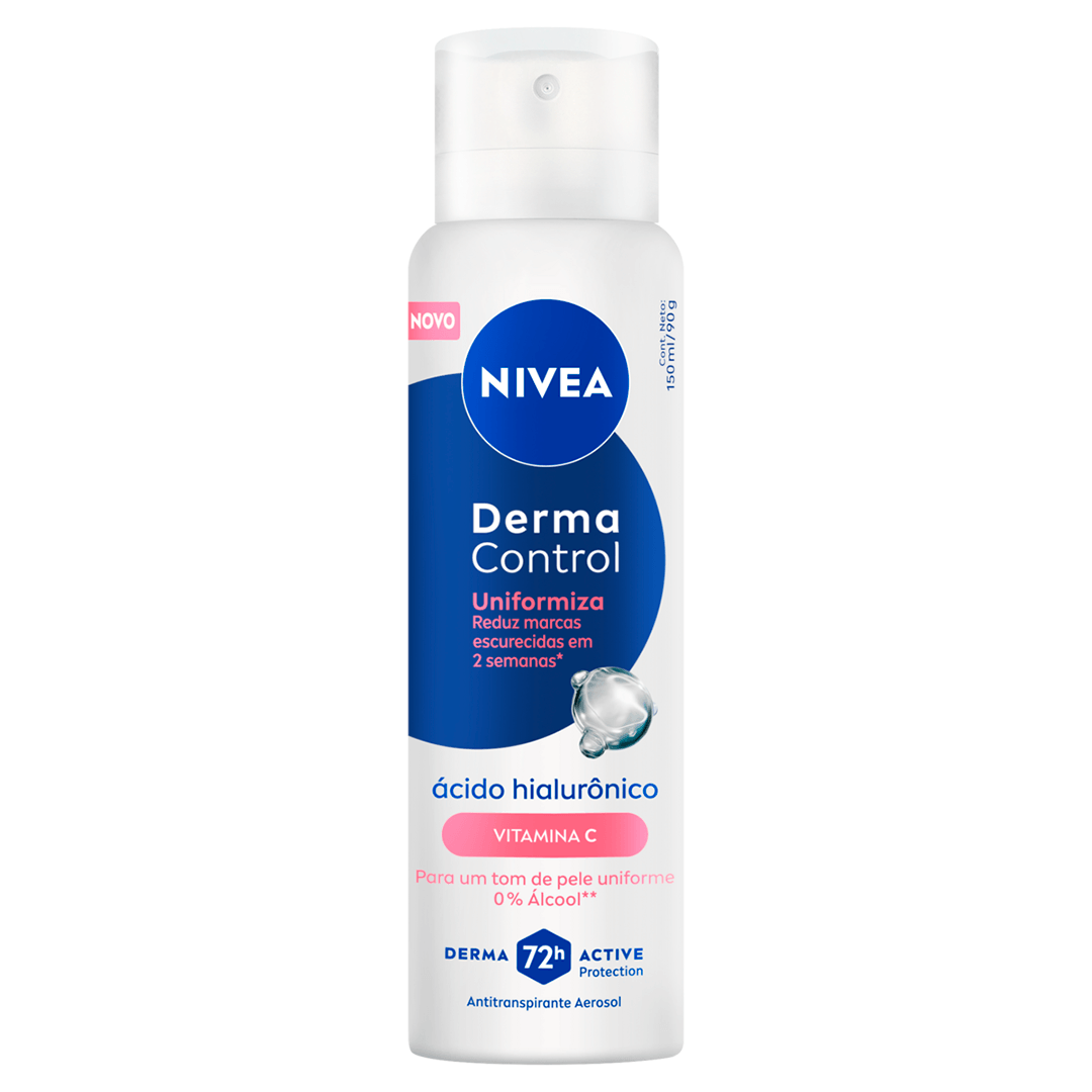 NIVEA Desodorante Aerossol Derma Control Uniformiza 150ml