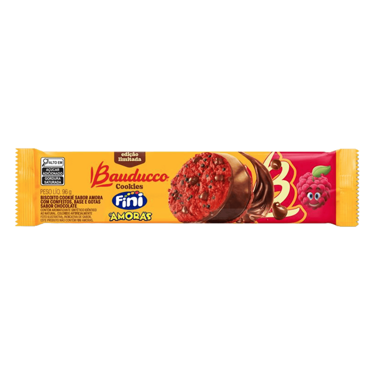 Cookies Bauducco Fini Amora 96g