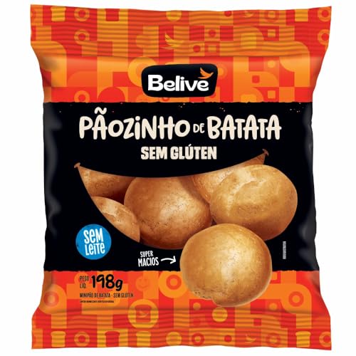 Pãozinho Belive Batata Sem Glúten 198g