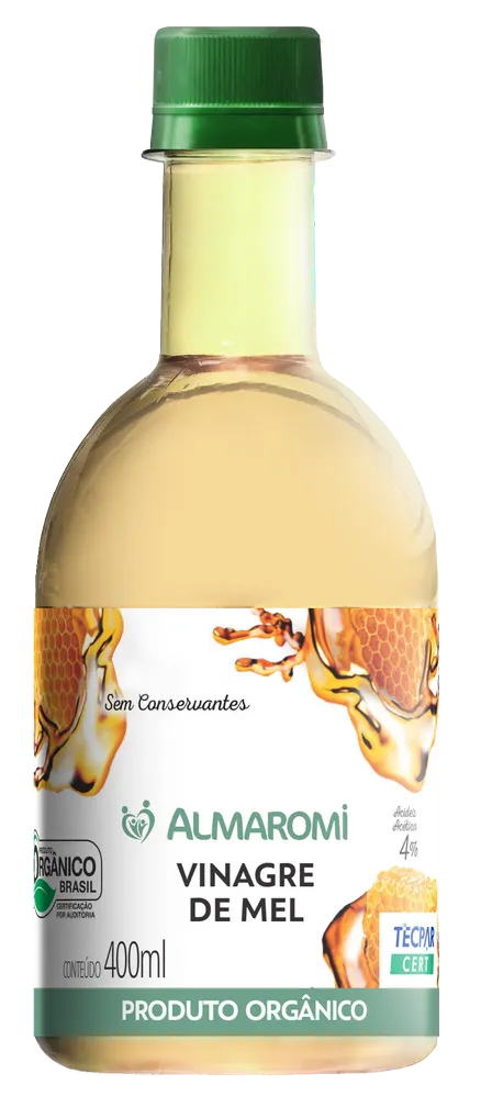 Vinagre Almaromi Orgânico Mel 400ml