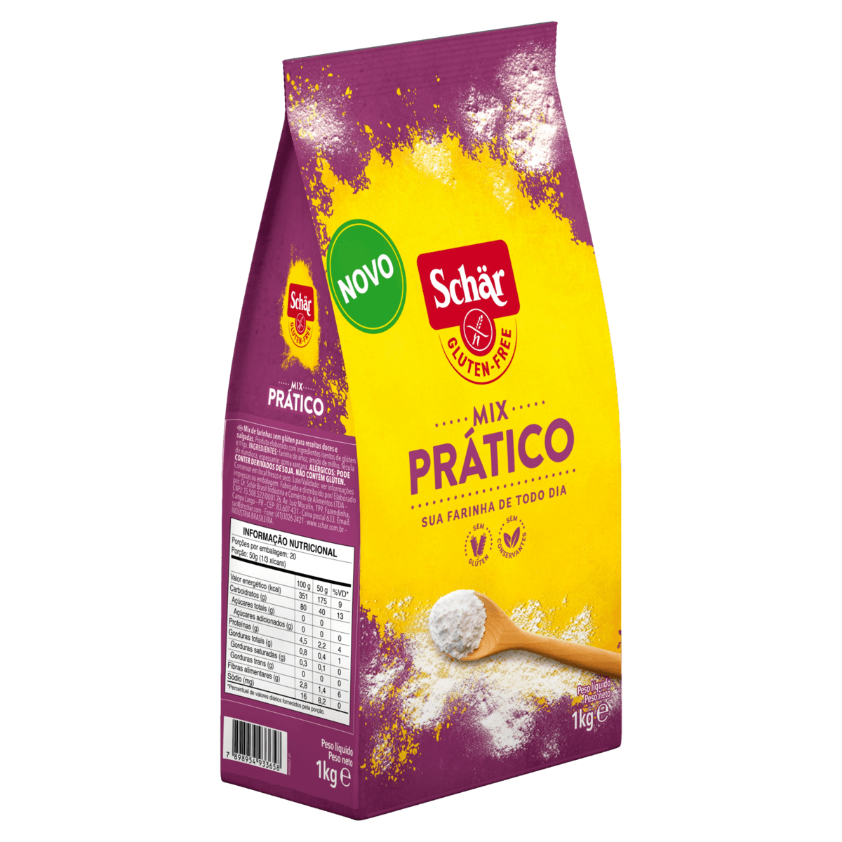 Farinha Schar Mix Prático 1kg