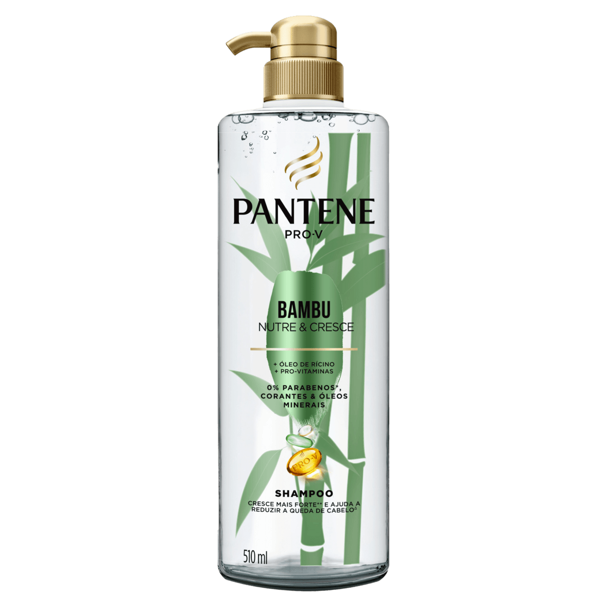 Shampoo Pantene Bambu 510ml
